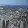 Der Ausblick vom CN Tower, Toronto, Kanada