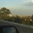 Blick von Santa Fe auf Mexiko Stadt
