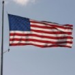 Die Flagge der Vereinigten Staaten von Amerika